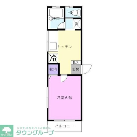 ひかりハイツの物件間取画像